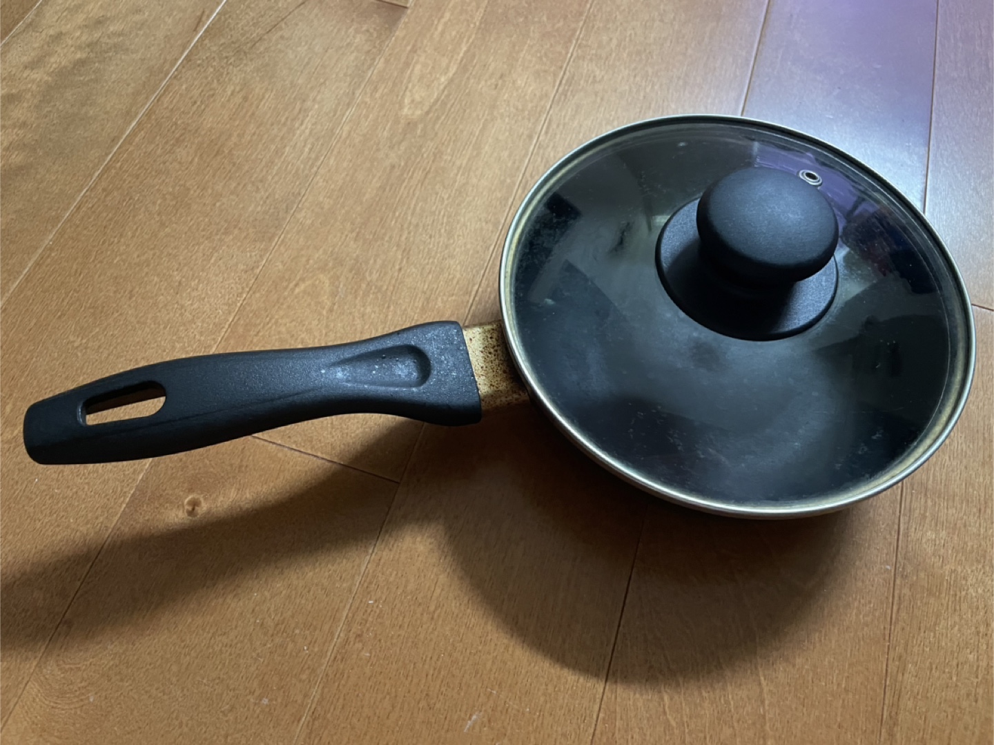 Used Small Frying Pan with Lid