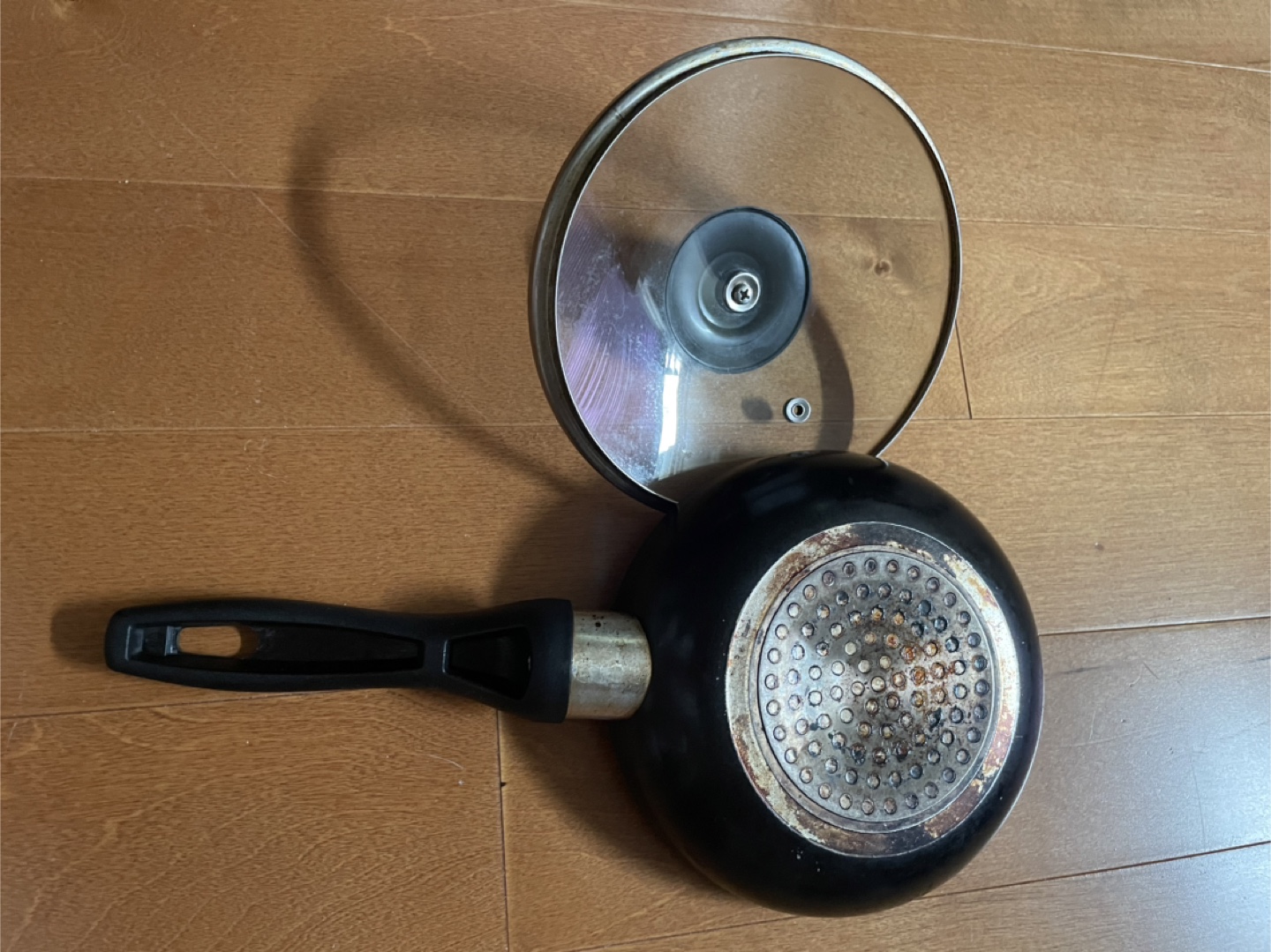 Used Small Frying Pan with Lid - photo 2