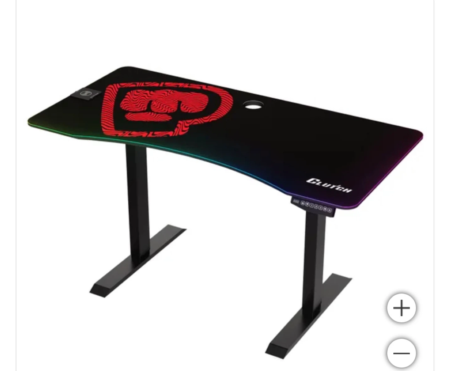 Clutch Chairz PewDiePie Edition Gaming Desk