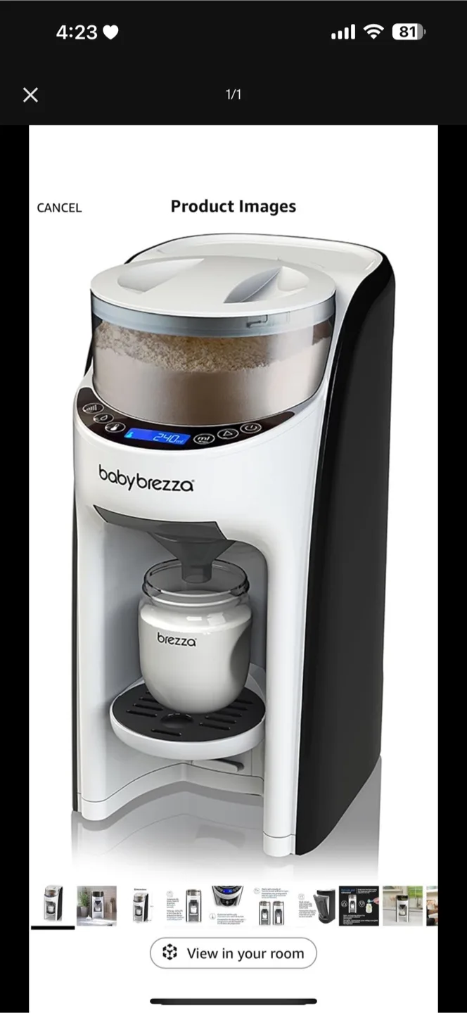 Baby Brezza Formula Pro Advanced thumbnail