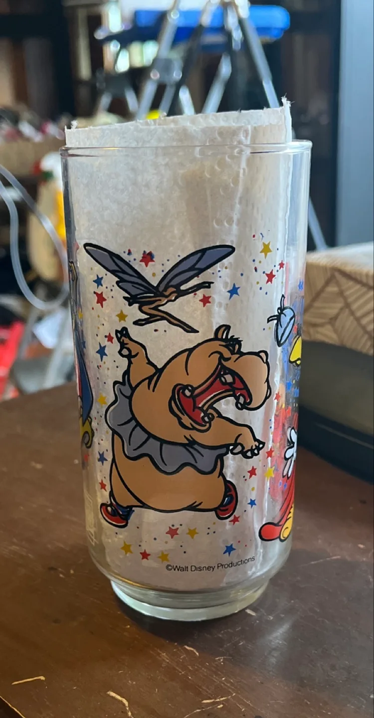 Walt Disney Fantasia McDonald's Glass 1980s image indicator(4)