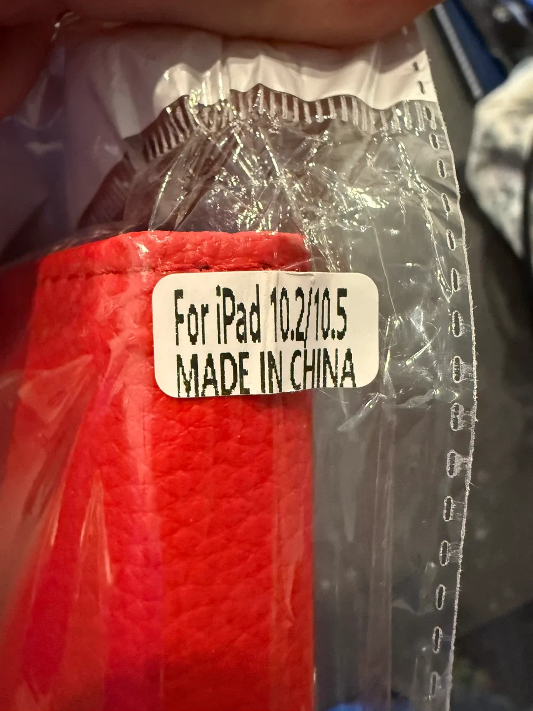 Red iPad 10.2/10.5 Case - New! image indicator(2)