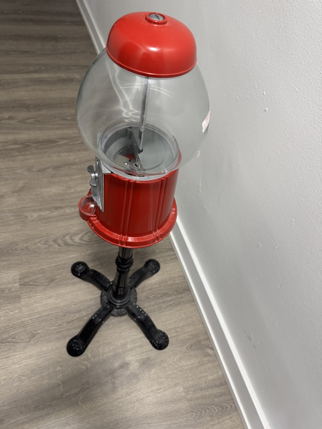 Vintage Red Gumball Machine with Stand - photo 2