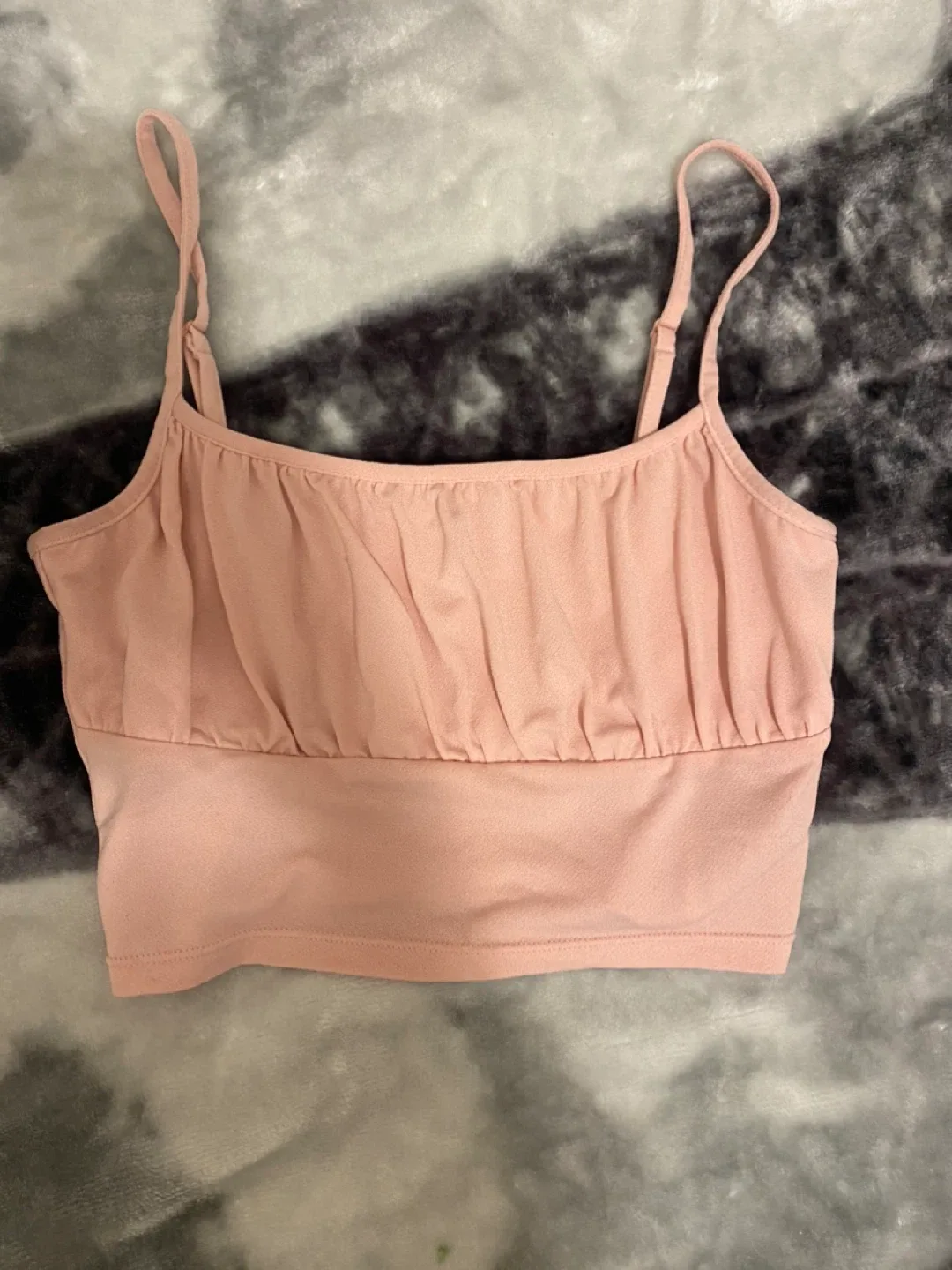H&M Pink Crop Top thumbnail