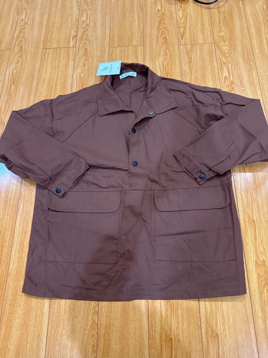 Ice Creams Brown Shirt Jacket thumbnail
