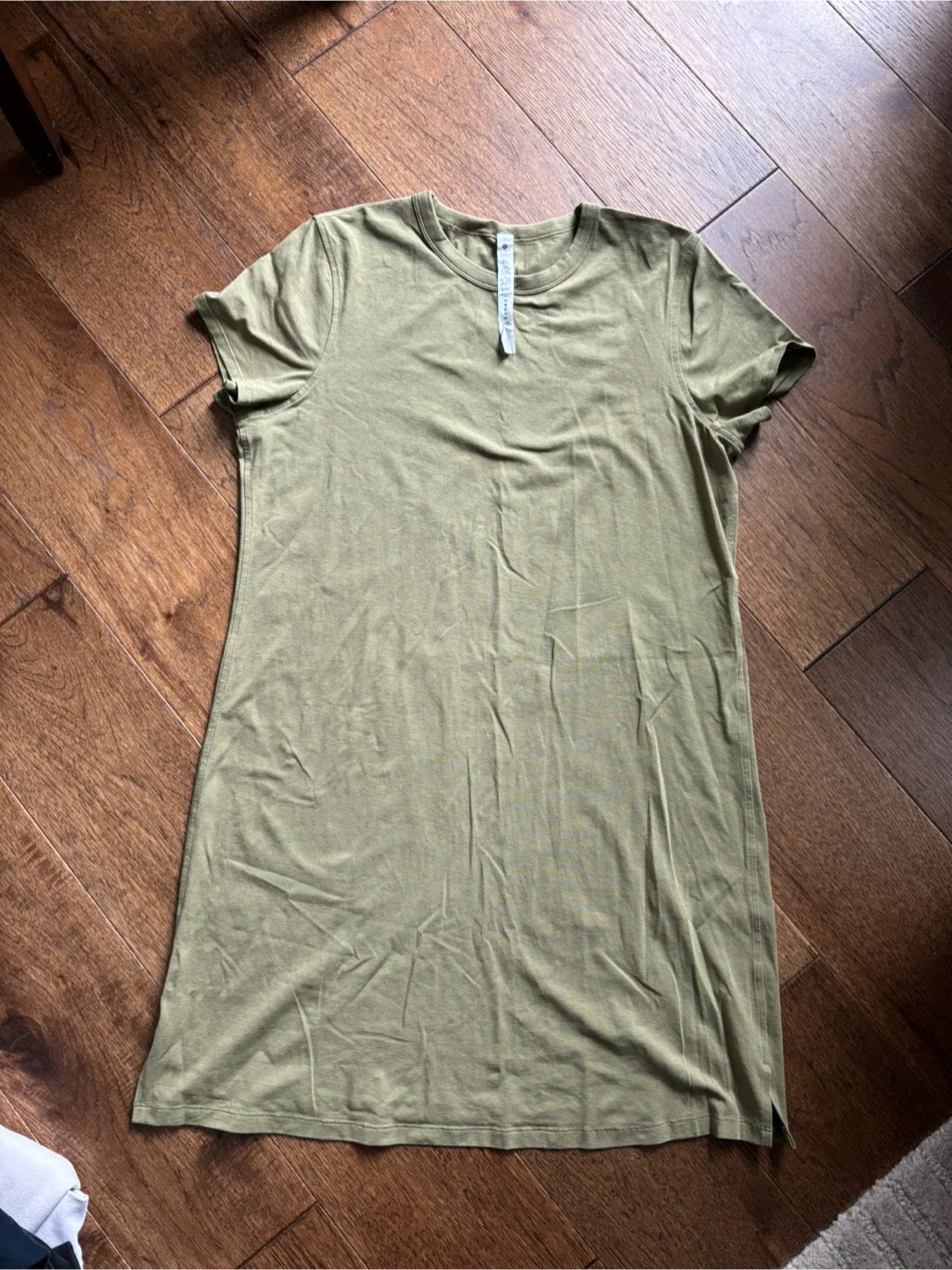 lululemon Classic-Fit Cotton-Blend T-Shirt Dress image indicator(3)