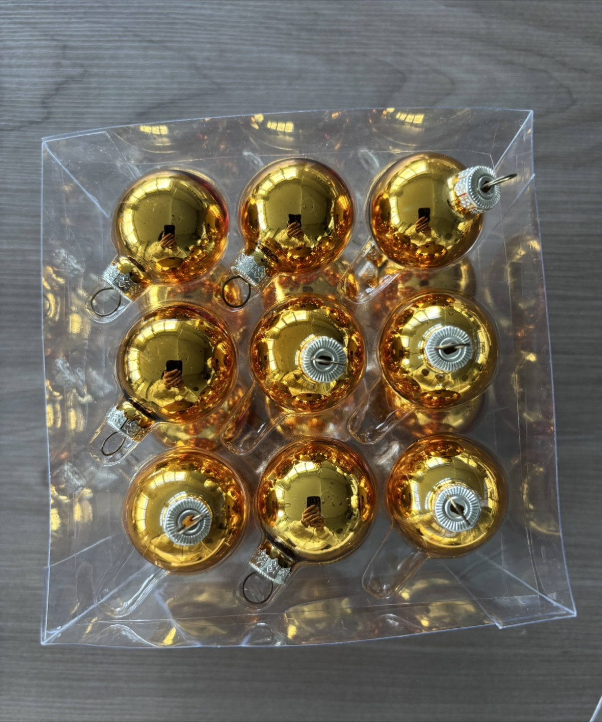 Gold Christmas Ornaments (Set of 27) - photo 2