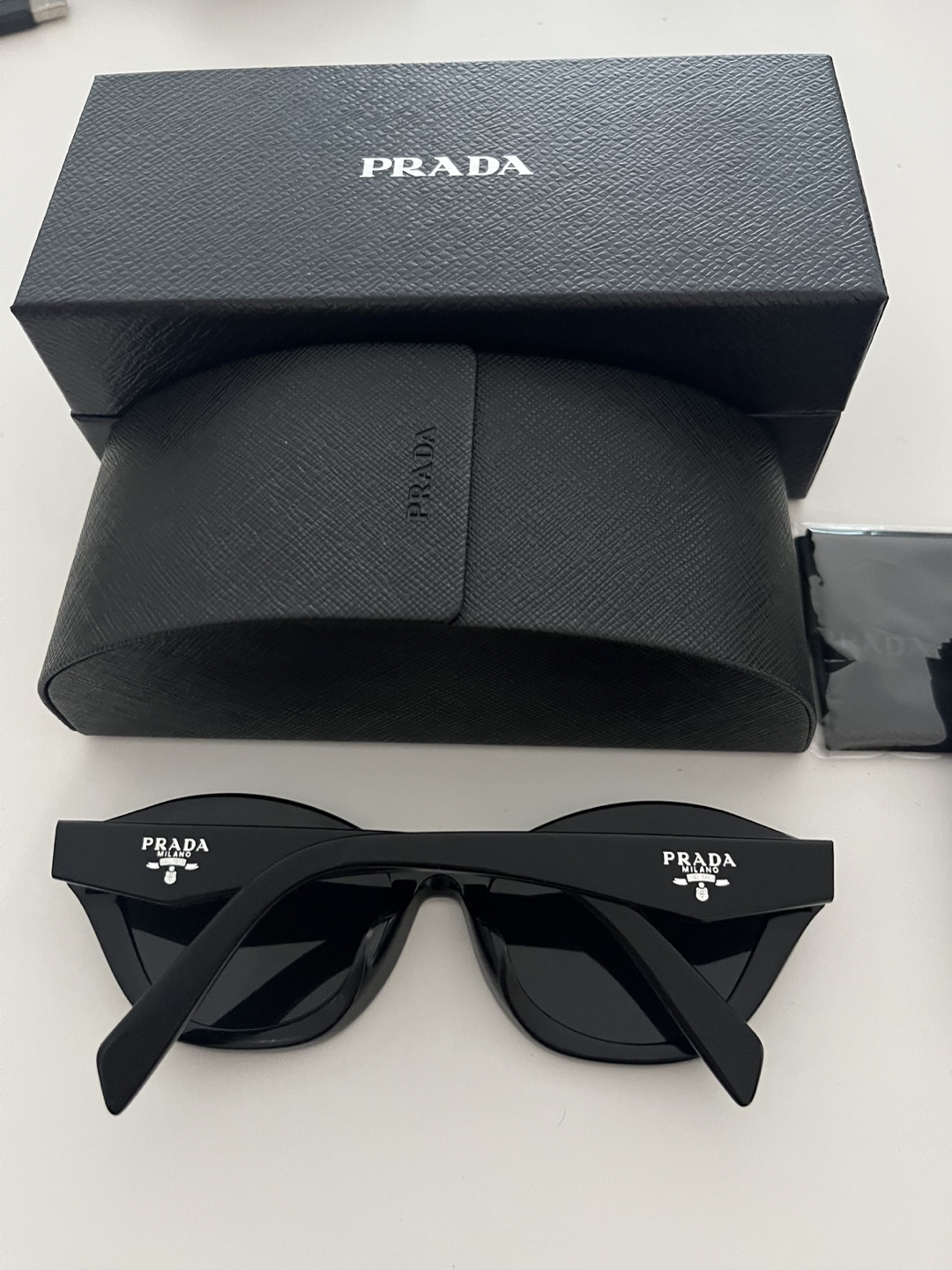 Prada Black Logo Sunglasses - photo 5