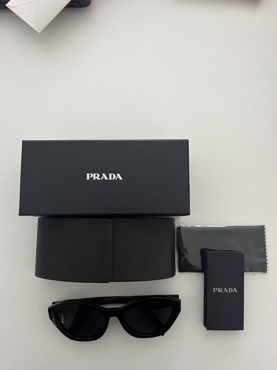 Prada Black Logo Sunglasses - photo 3
