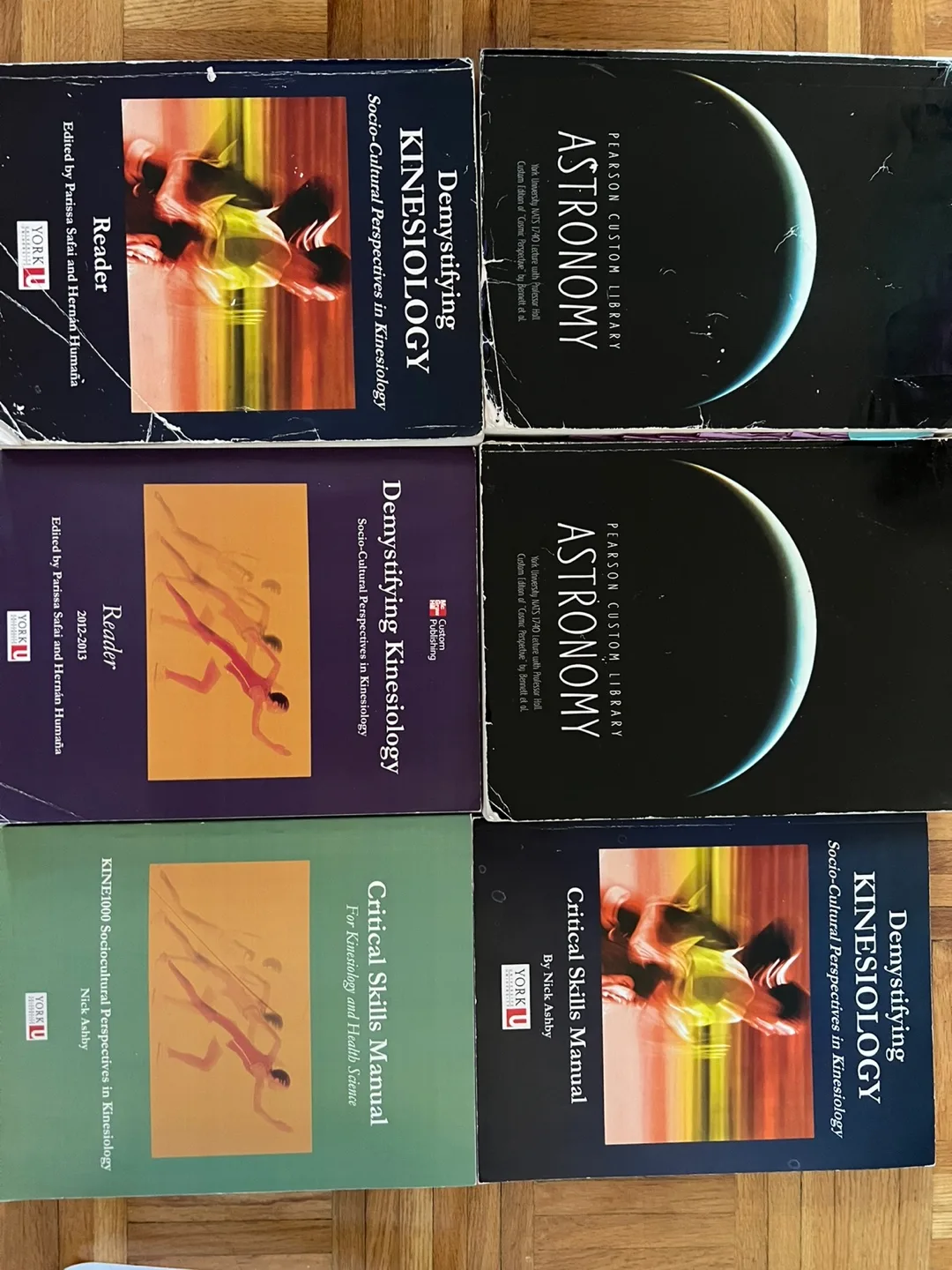 Kinesiology, Astronomy, Critical Skills Manual Books thumbnail