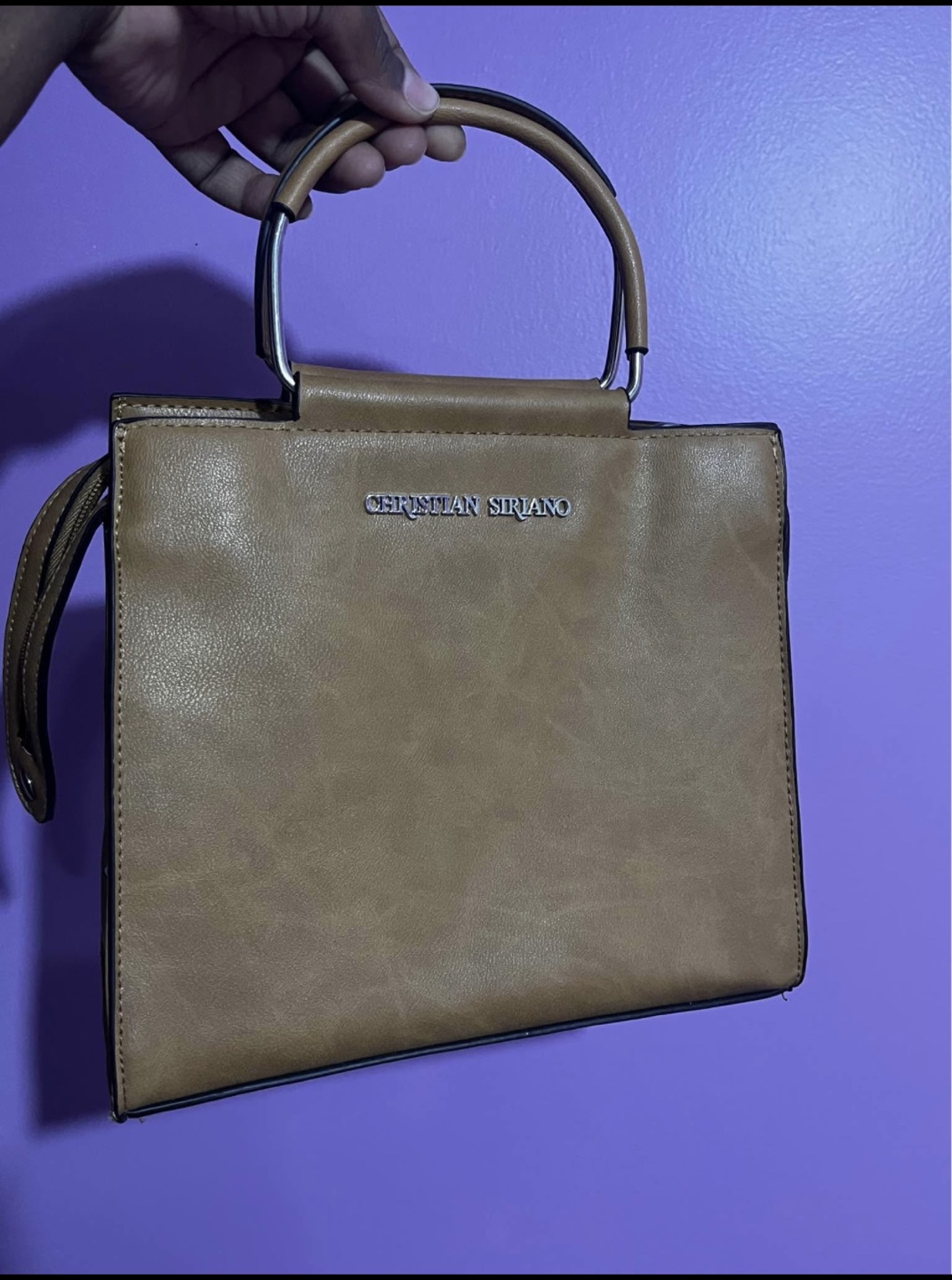 Christian Siriano Brown Handbag