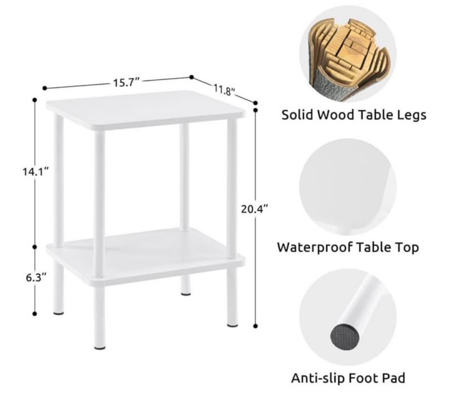 2-Tiered Side Tables - photo 5