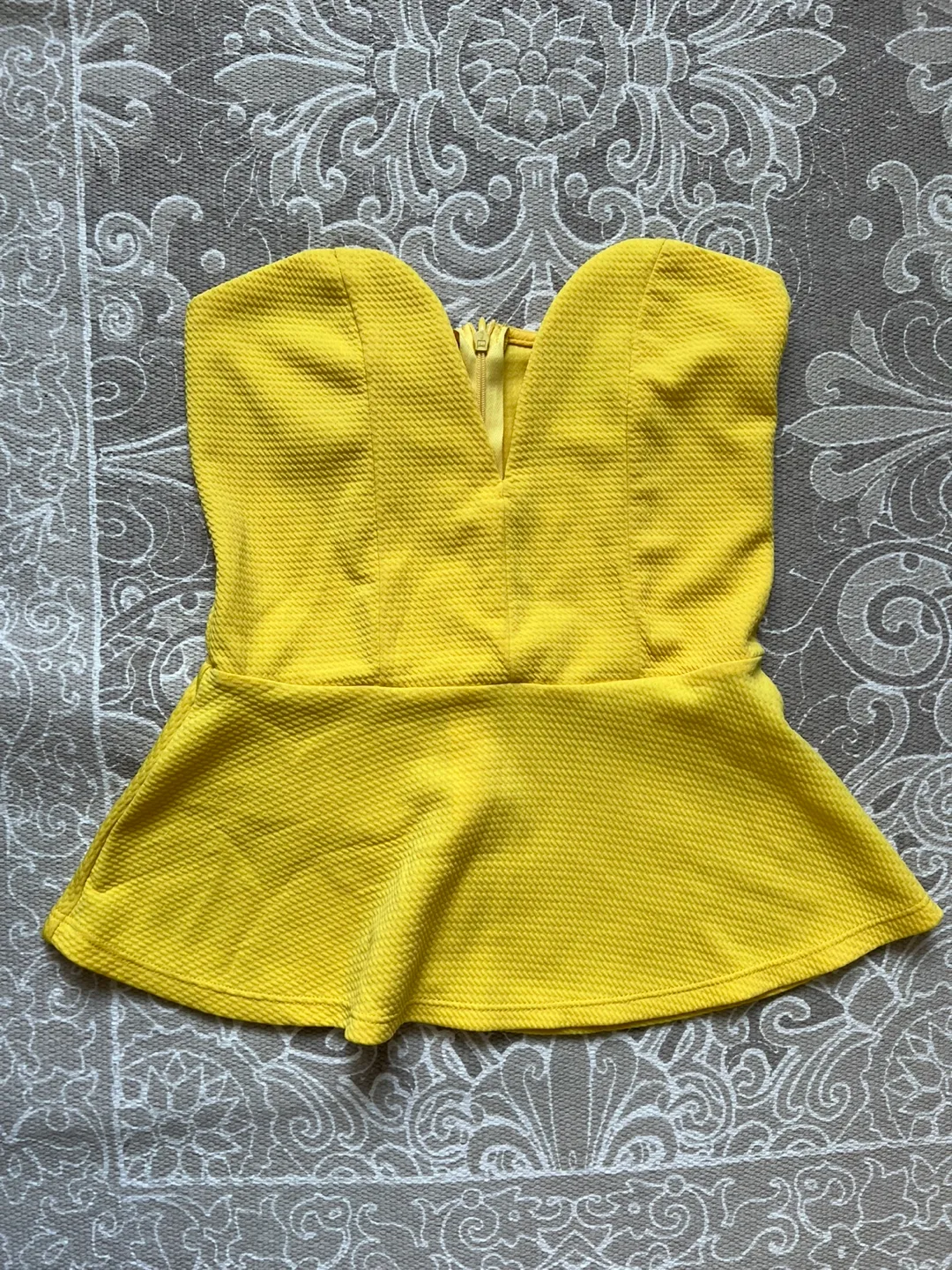 UK2LA Yellow Top - Size S thumbnail