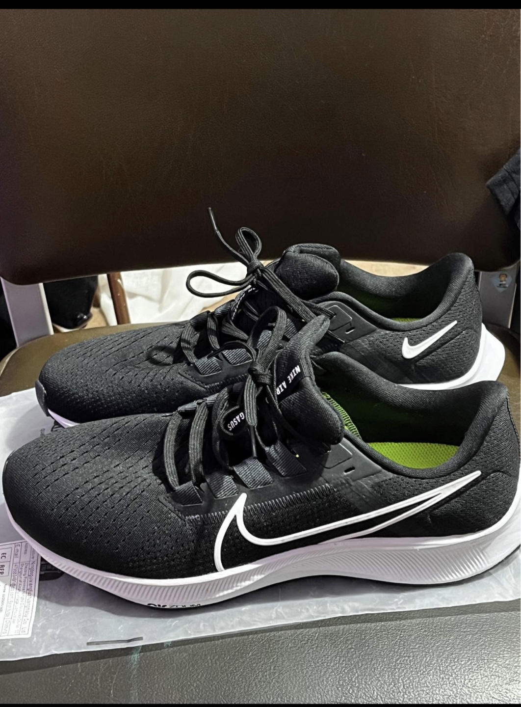 Nike Air Zoom Pegasus 40 Black - Size 9.5 - photo 2