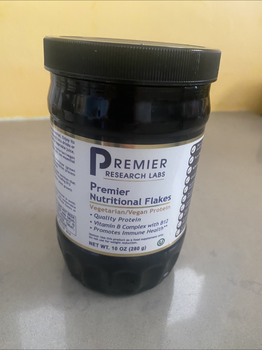 Unopened Premier Research Labs Nutritional Flakes