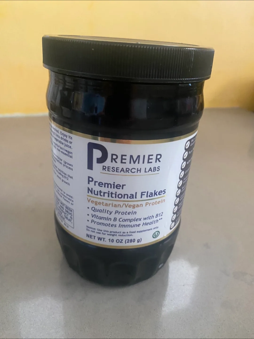 Unopened Premier Research Labs Nutritional Flakes thumbnail