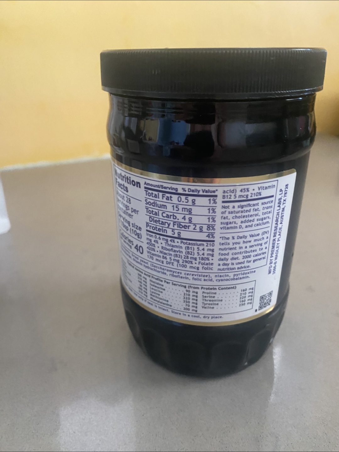 Unopened Premier Research Labs Nutritional Flakes - photo 3