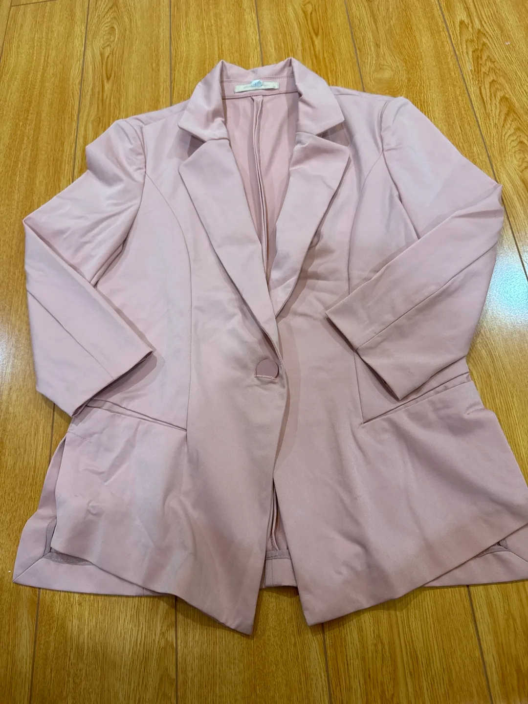 Gentle Fawn Pink Blazer - Size S thumbnail