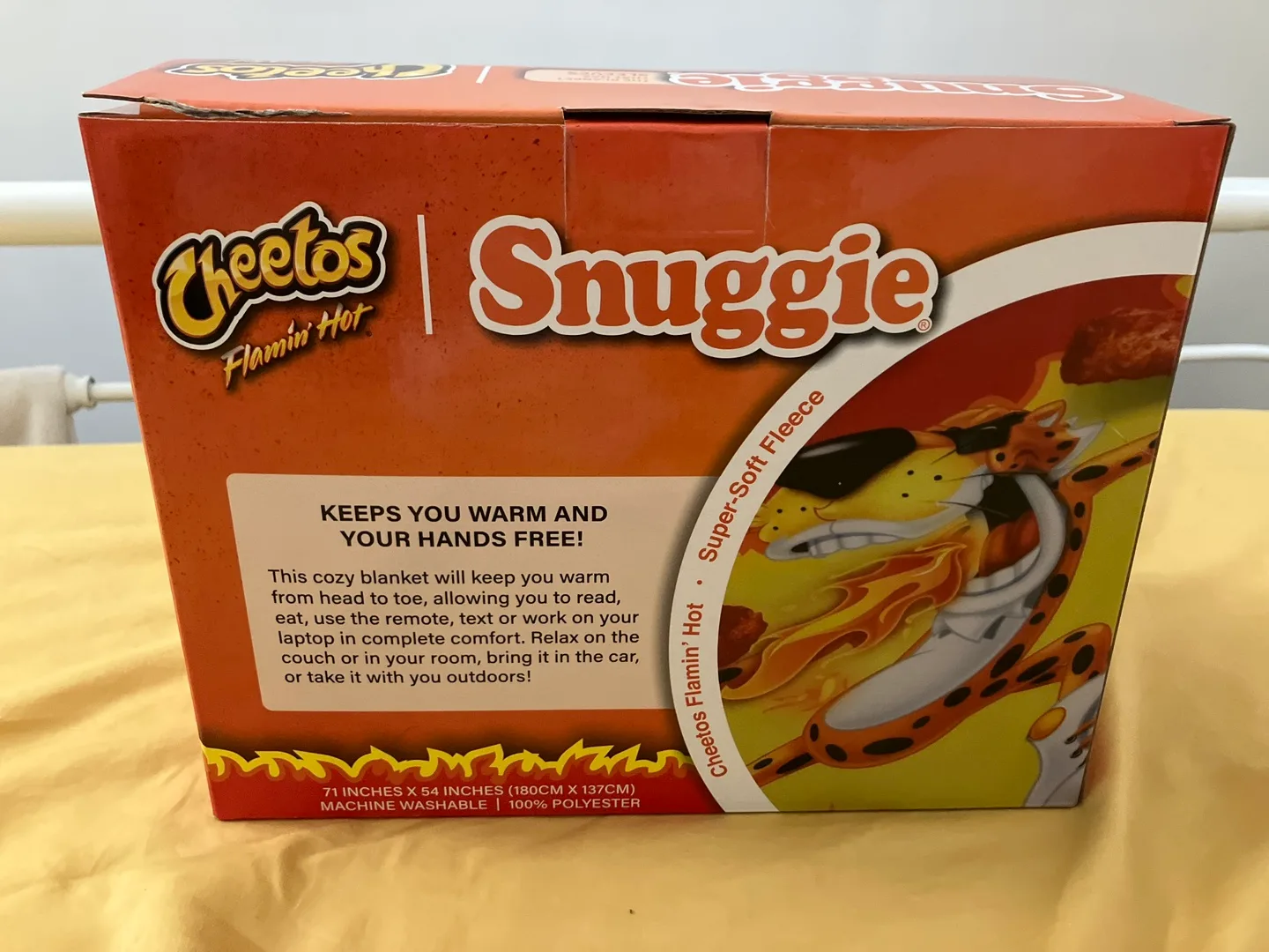 BNIB - Cheetos Snuggie image indicator(2)