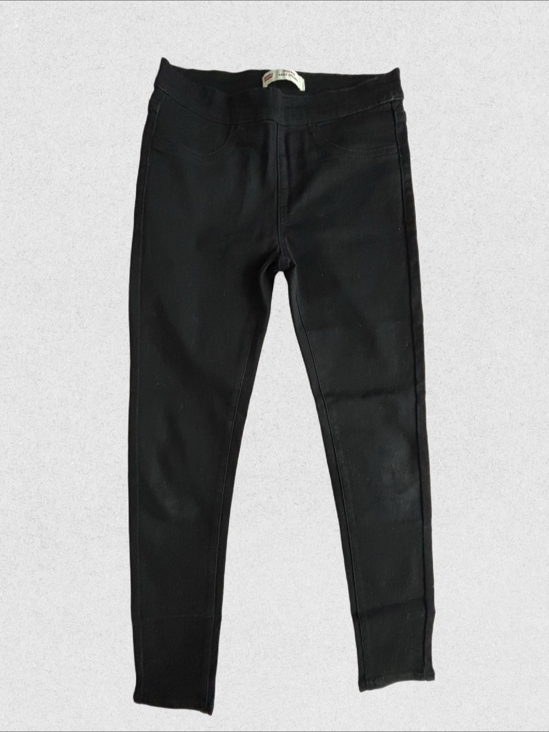 Levi's Black High Rise Ankle Straight Size 10 for Girls