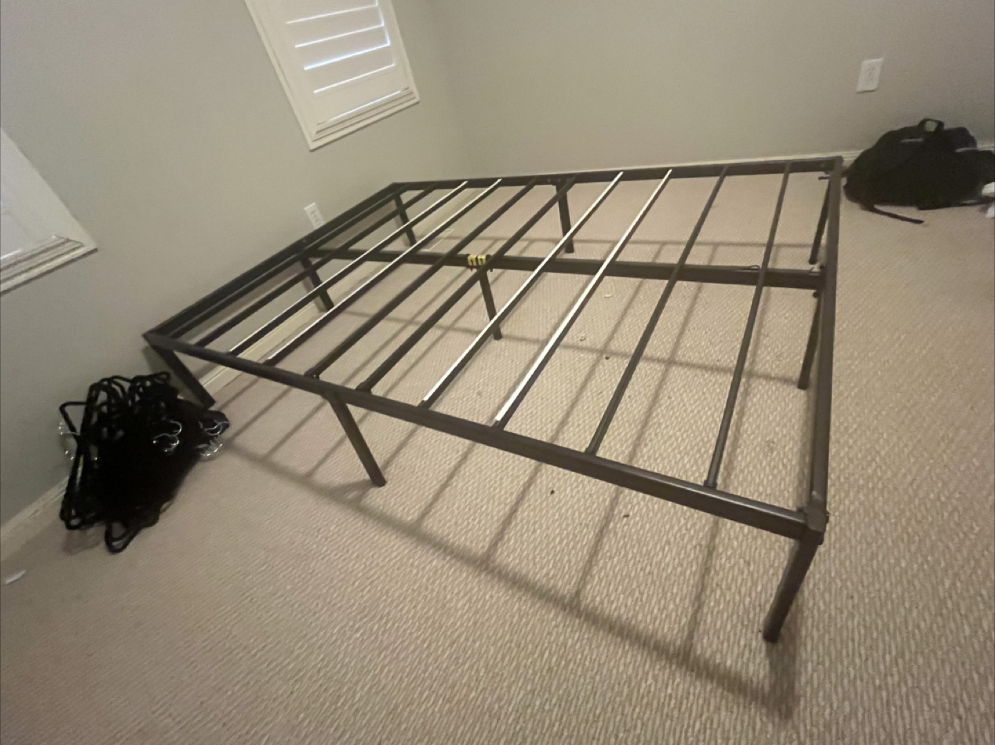 Metal Bed Frame - Black