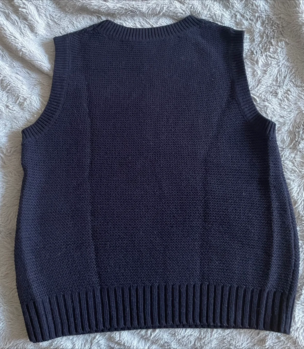 UNIQLO | Cable Knit Vest - Size S image indicator(3)
