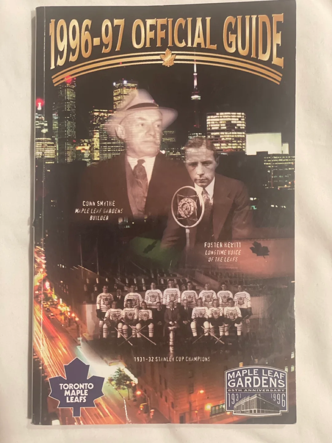 Leafs 1996-97 official guide thumbnail