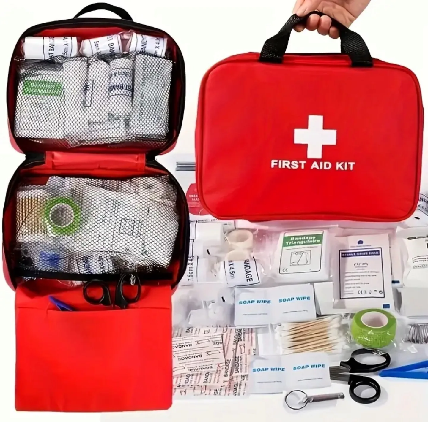 Red First Aid Kit - 210 Pieces image indicator(3)