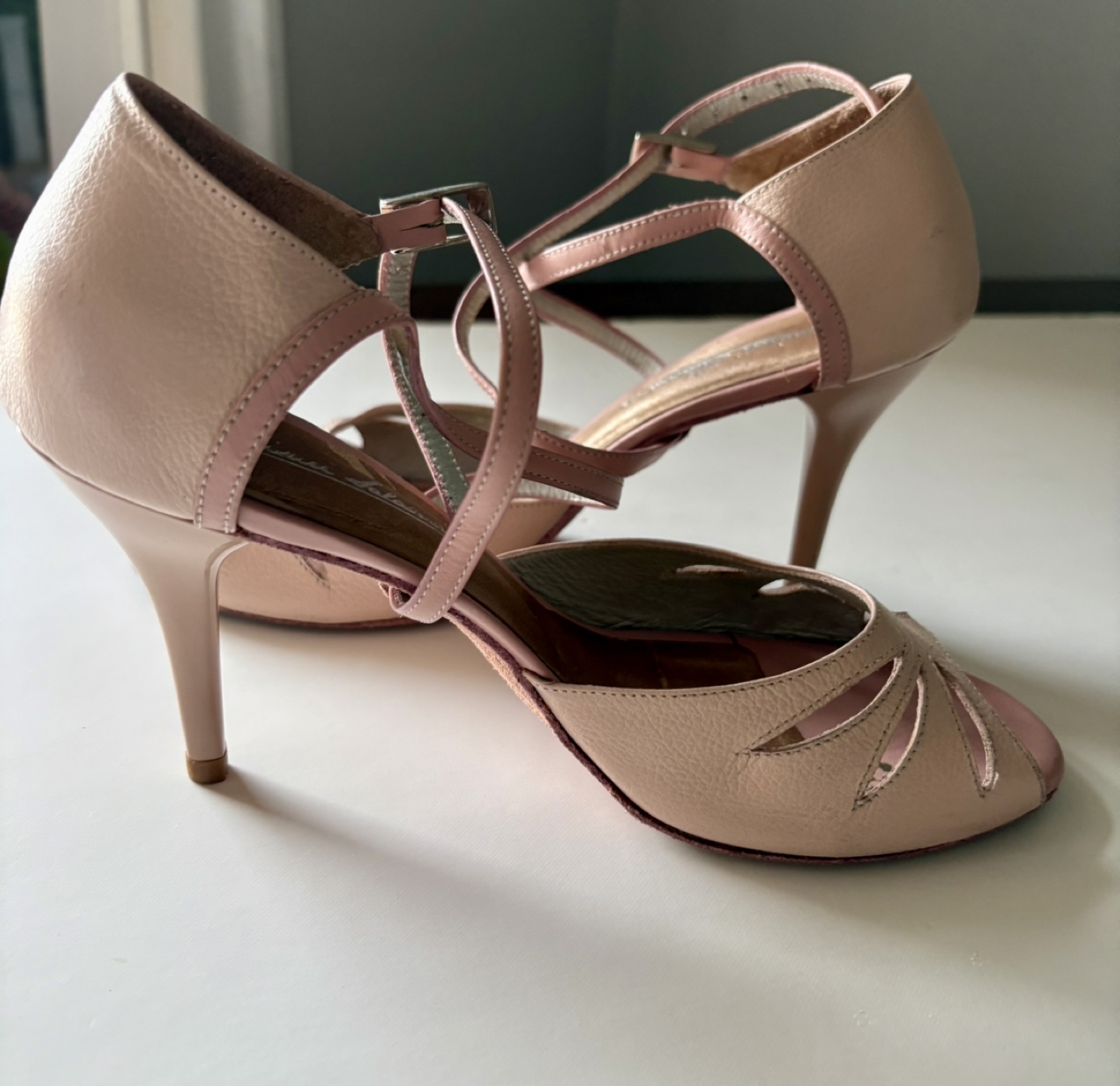 Argentine tango shoes. Size 8/7.5 heels 3.5” - photo 4