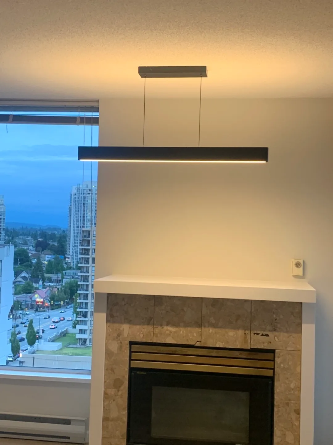 Modern Linear LED Pendant Light thumbnail