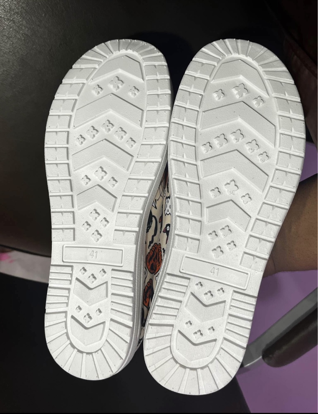 Halloween Print Slip-On Shoes - Size 41 - photo 2