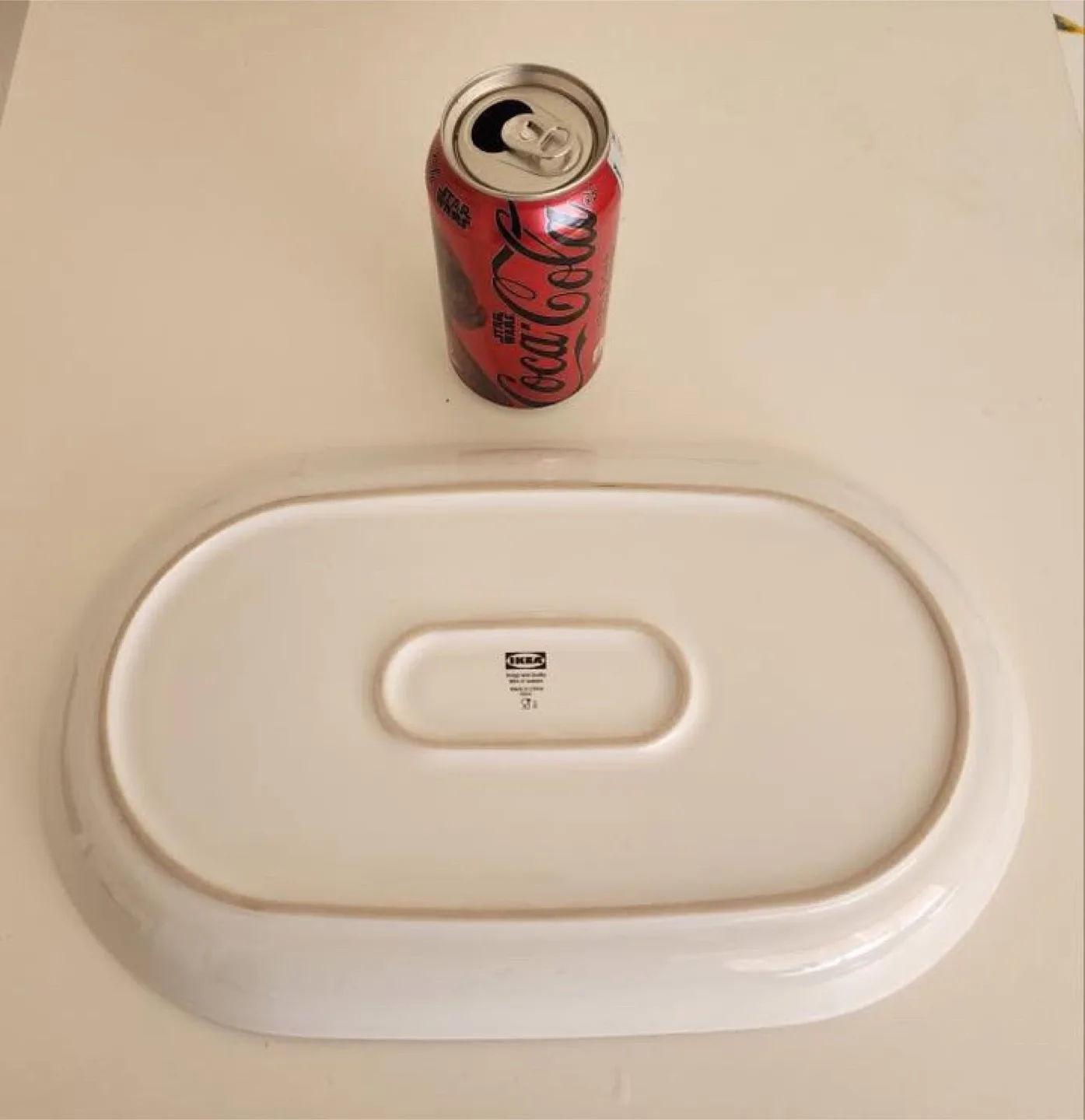 IKEA White Serving Plate image indicator(2)