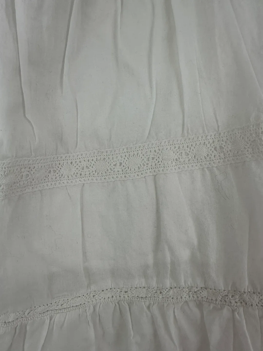 Springfield White Tiered Skirt - Size M image indicator(2)