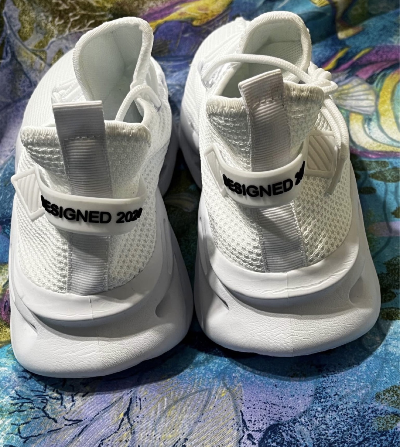 White Fashion Sneakers - Size 10.5 - photo 2