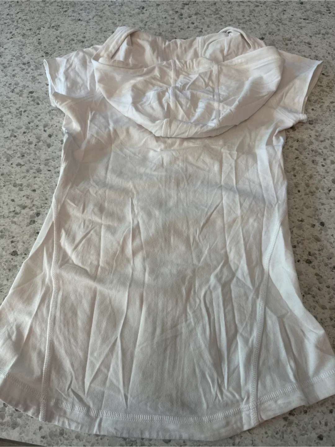 Armani Exchange White Hoodie - Size Small image indicator(2)