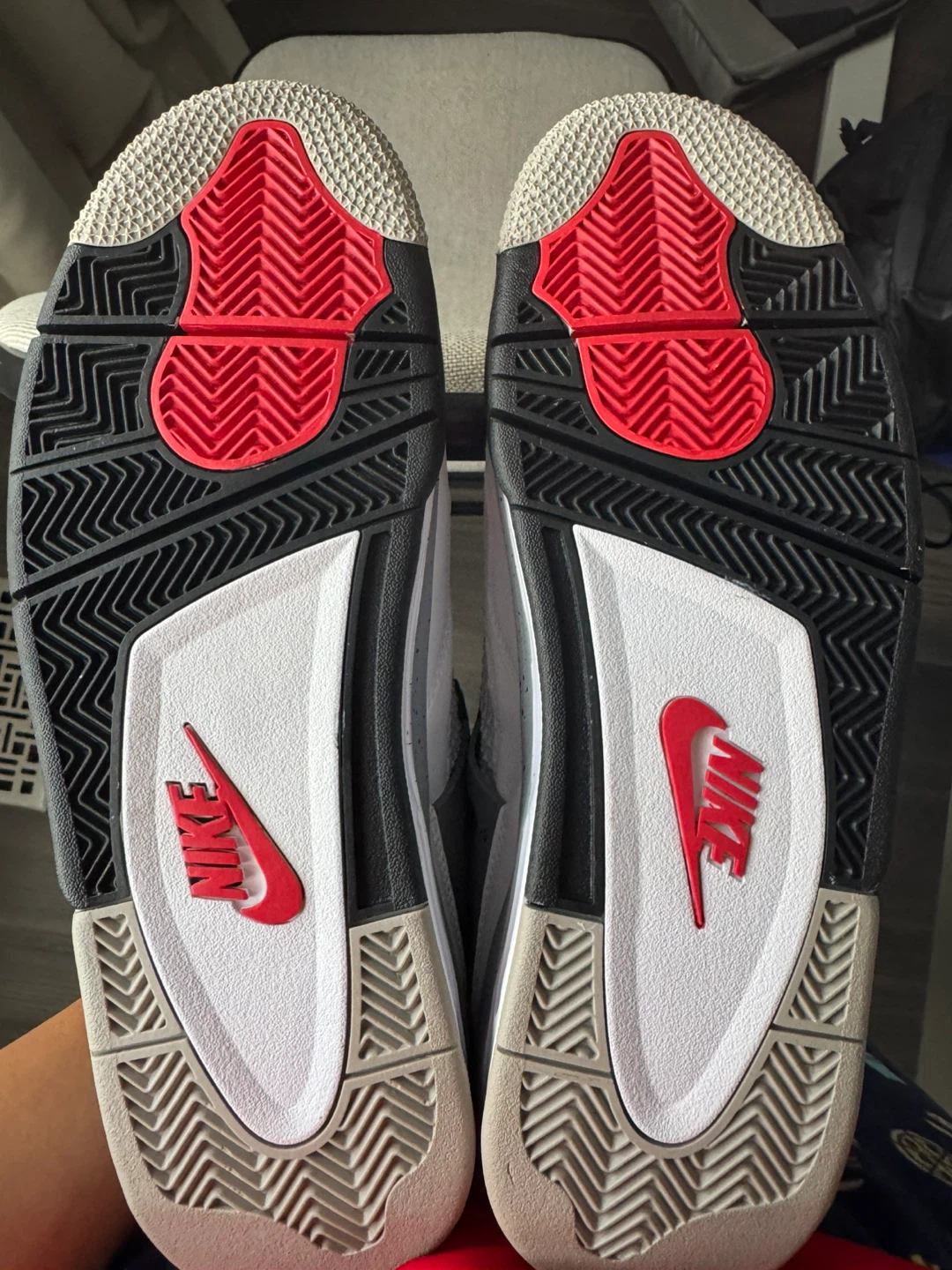 Nike Air Jordan 4 Retro White cement - photo 4