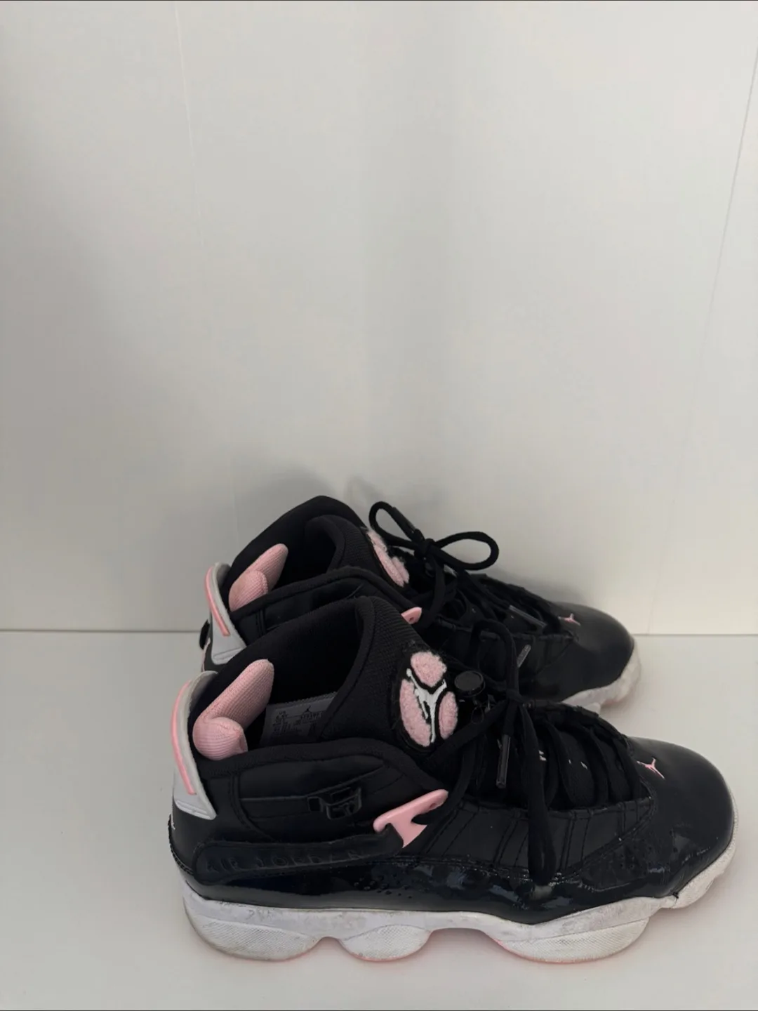 Jordan 6 Rings Black/Pink Shoes thumbnail
