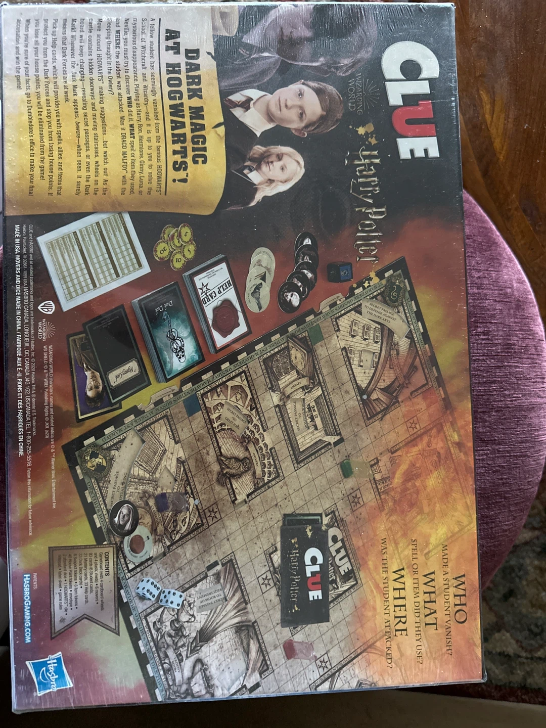 Harry Potter Clue Wizarding World Board Game - photo 2
