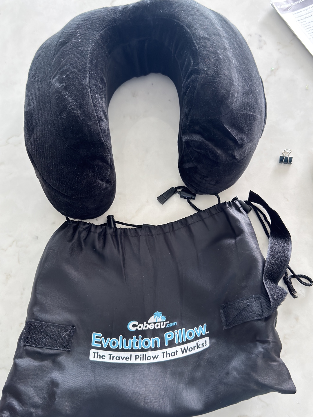 Cabeau Evolution Travel Pillow - Black