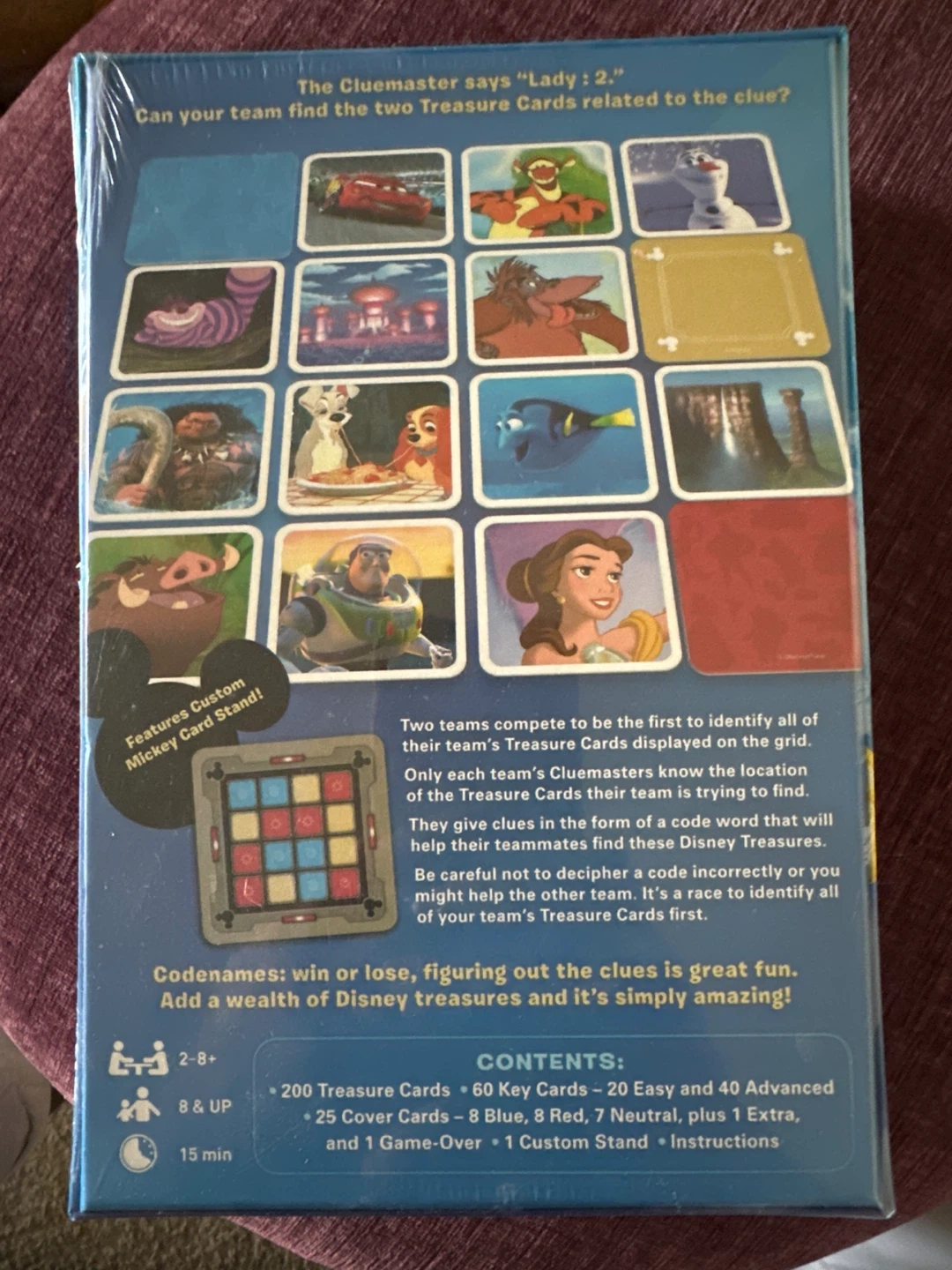 Codenames Disney Family Edition Board Game - photo 2