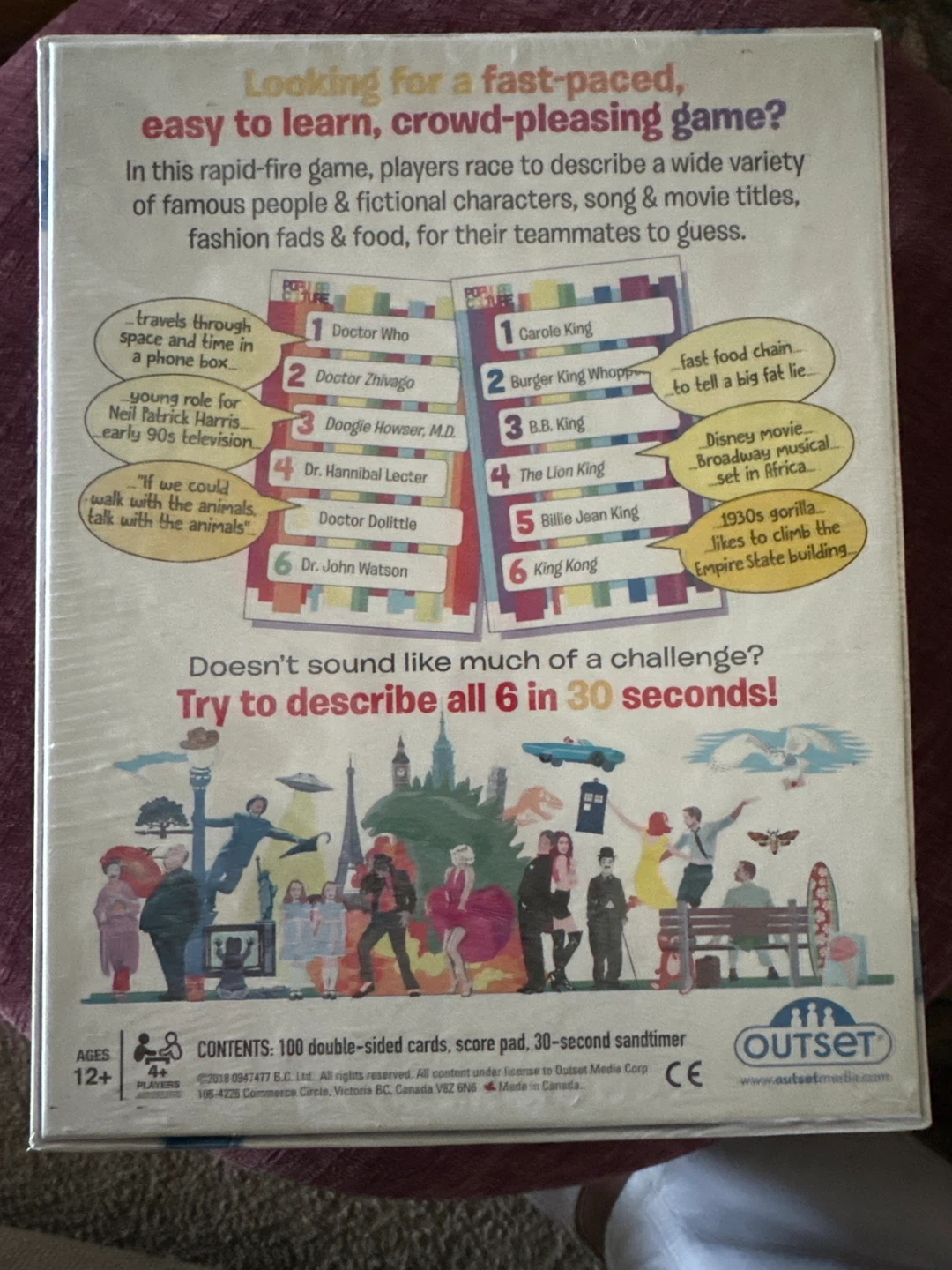 Outset This That & Everything: Popular Culture Board Game - photo 2