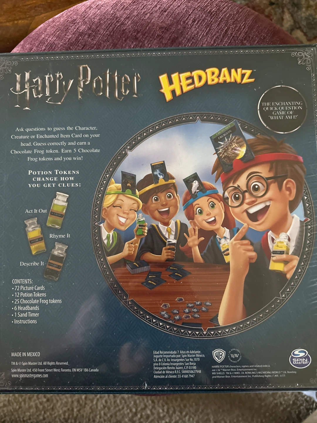 Harry Potter Hedbanz Board Game - photo 2