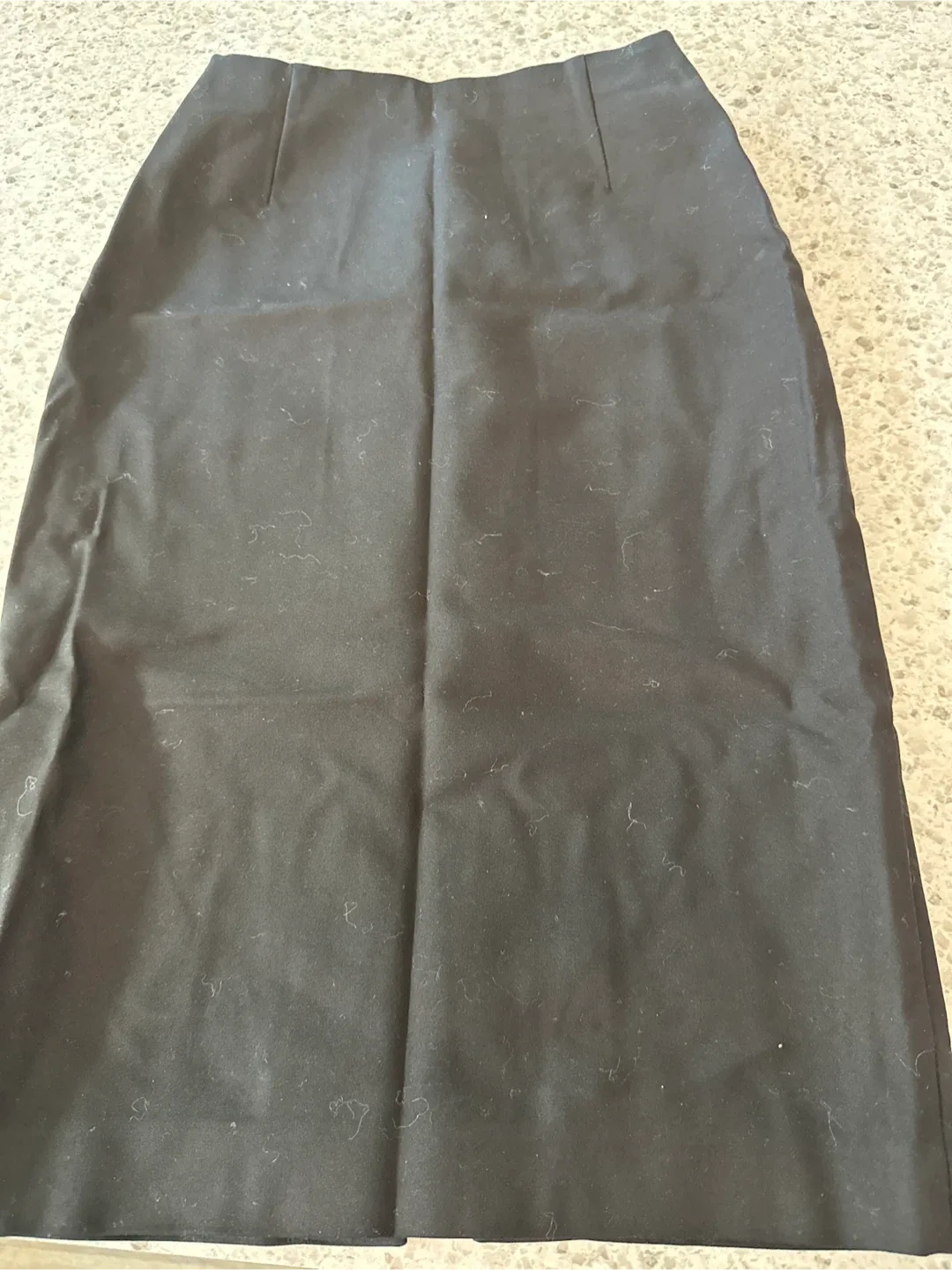 H&M Black Pencil Skirt - Size 4 thumbnail