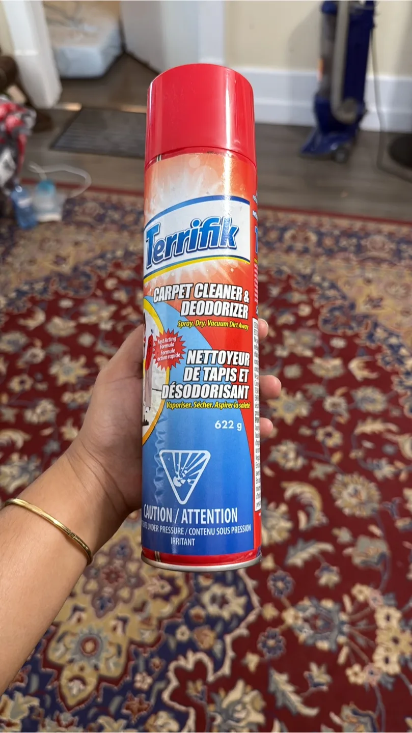 Terrifik Carpet Cleaner & Deodorizer - 622g thumbnail