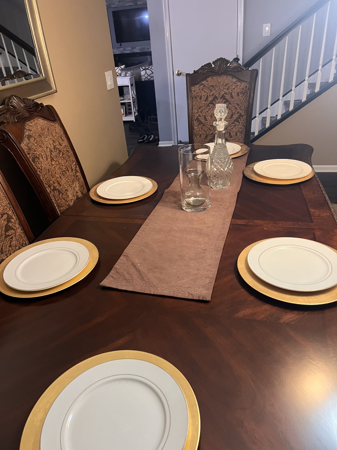 Dining Table with Six Chairs - photo 2