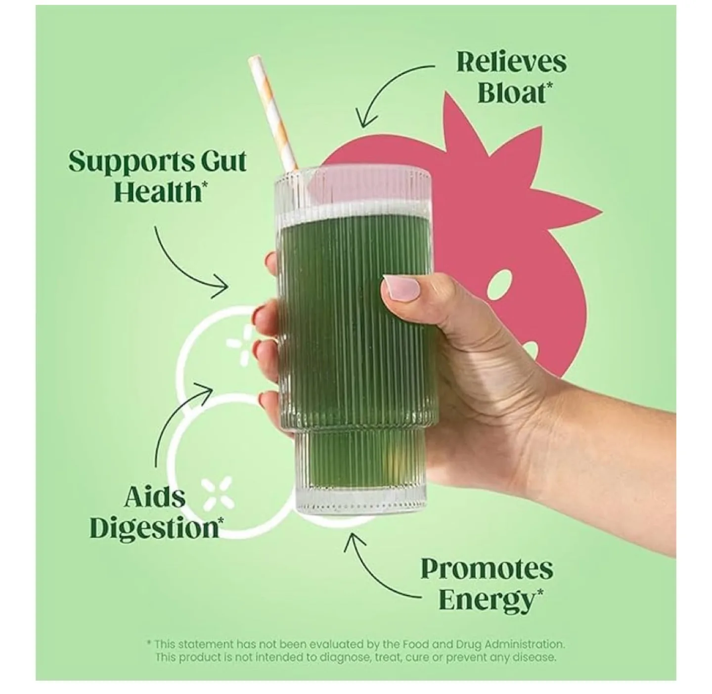 1 Bloom Greens & Superfoods - Strawberry Kiwi image indicator(6)