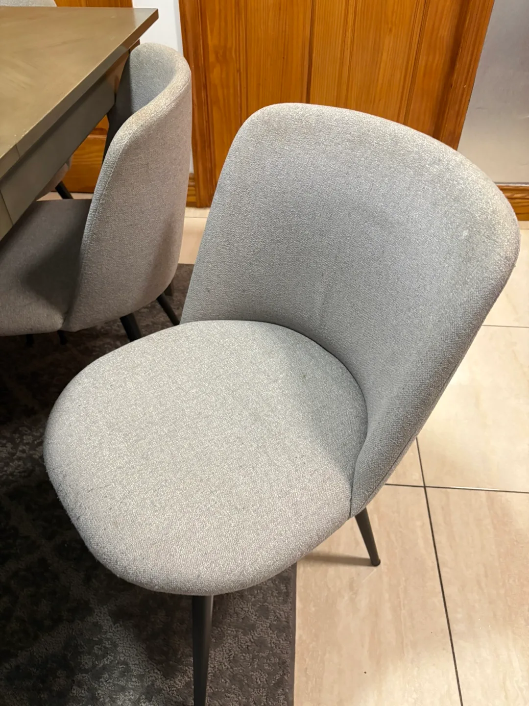 Dining Table with 8 Chairs - Gray image indicator(3)