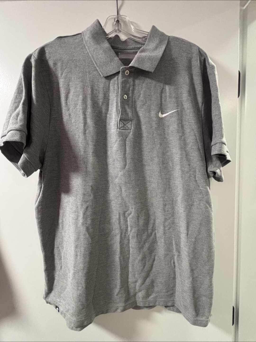 Nike Grey Polo Shirt - XL