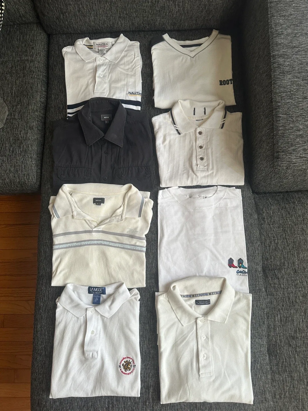 Assorted Men's Polo Shirts - Nautica, Roots, Mexx thumbnail