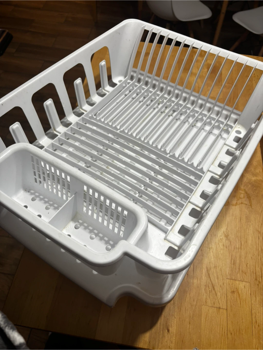 White Dish Drying Rack